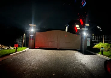 Power for Gate and Lighting Install