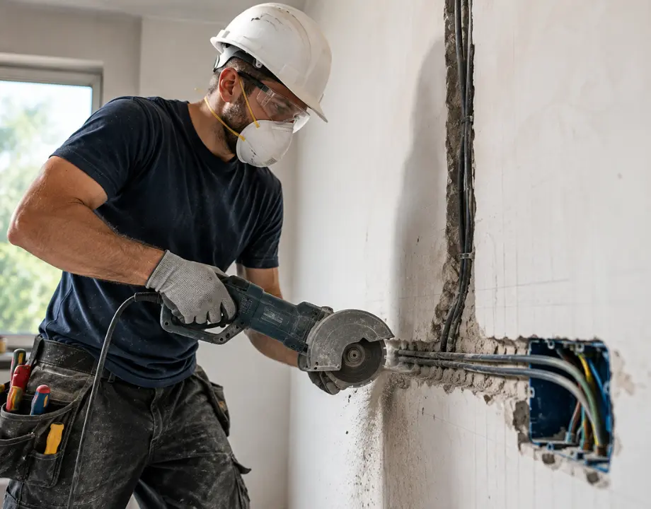 Full house rewiring electrician in West Malling