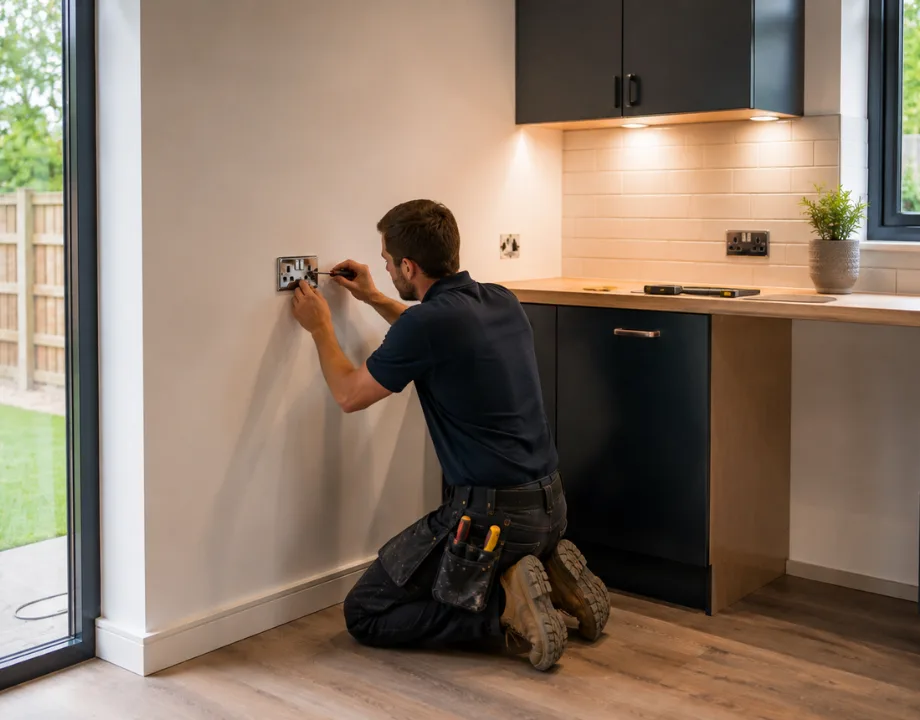 kitchen extension fixing