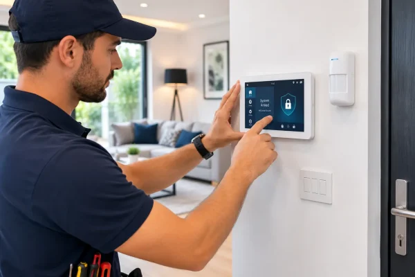 Recent Security System Installation work8