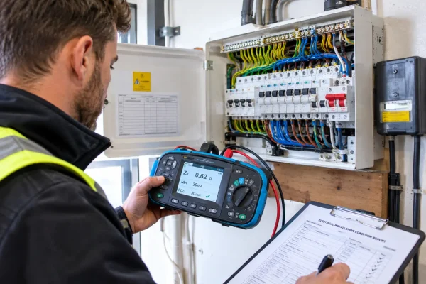 recent EICR Electrical Inspection work4