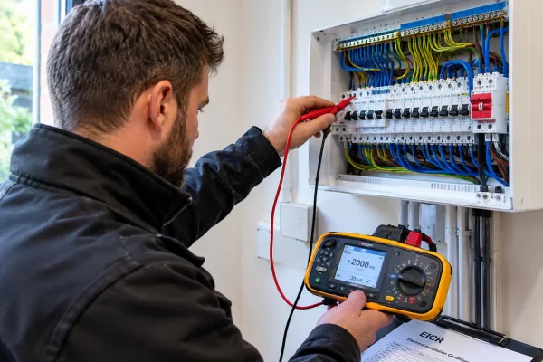 recent EICR Electrical Inspection work6