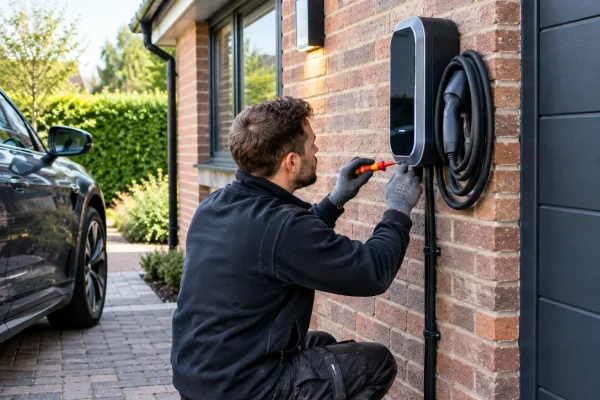 recent Home EV Charger Installation work