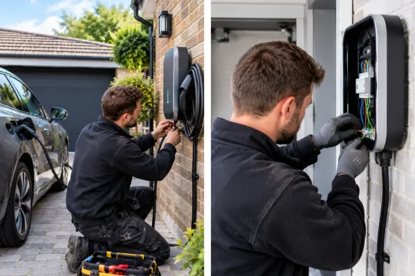 recent Home EV Charger Installation work4