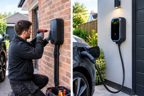recent Home EV Charger Installation work5
