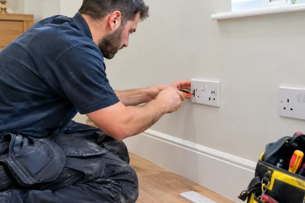 recent additional socket installation work