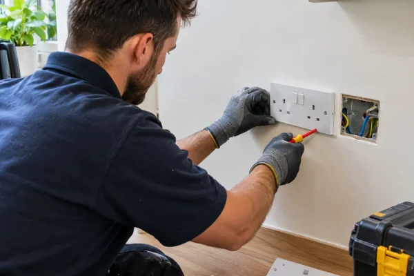 recent additional socket installation work3