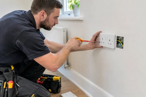 recent additional socket installation work5